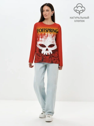 Лонгслив женский. Хлопок / The Offspring