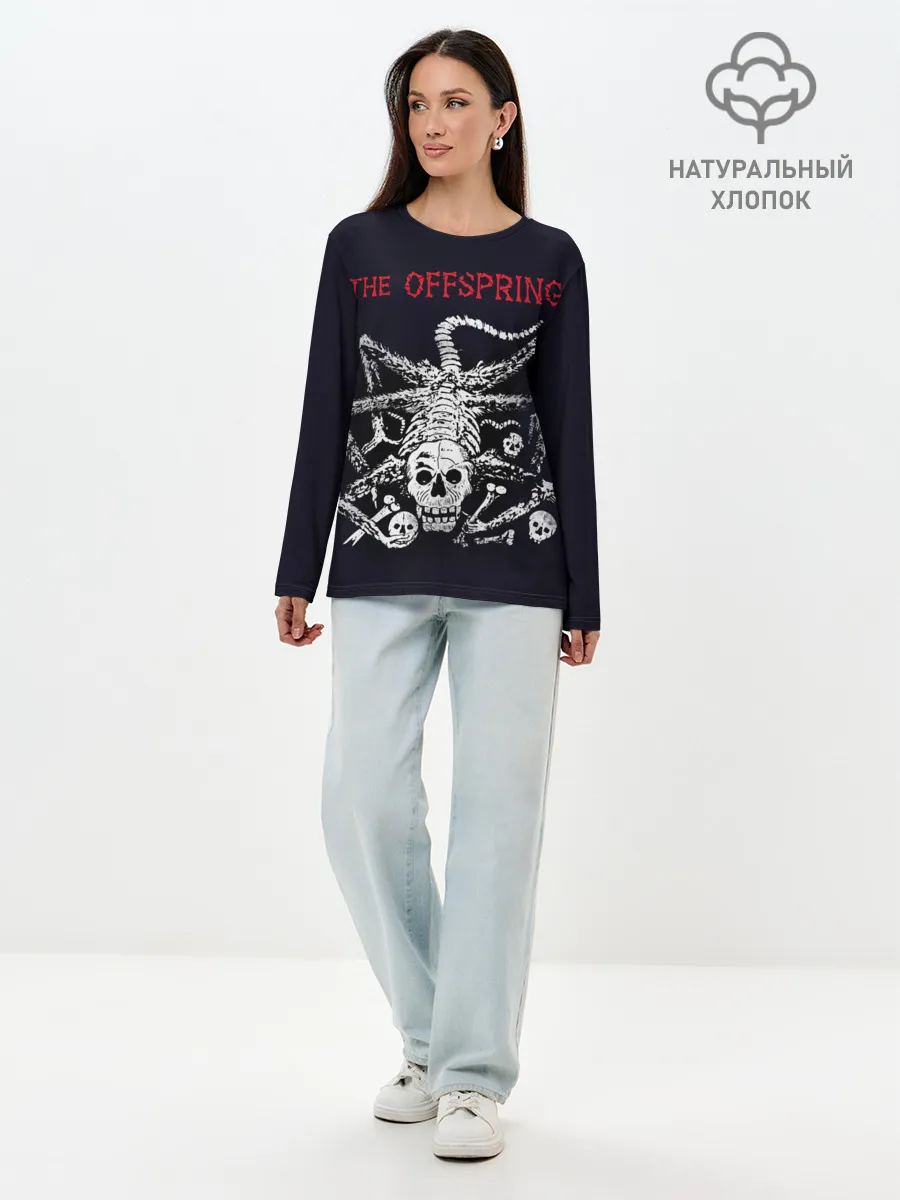 Лонгслив женский. Хлопок / Offspring