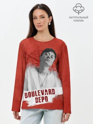 Лонгслив женский. Хлопок / Boulevard depo