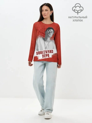 Лонгслив женский. Хлопок / Boulevard depo