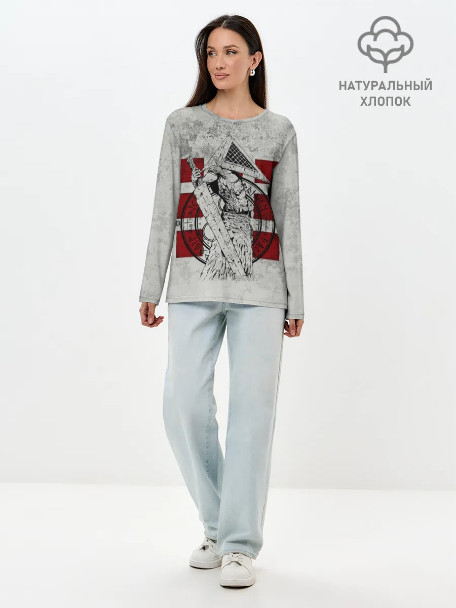 Лонгслив женский. Хлопок / SILENT HILL