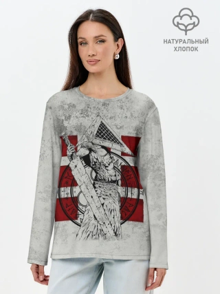 Лонгслив женский. Хлопок / SILENT HILL