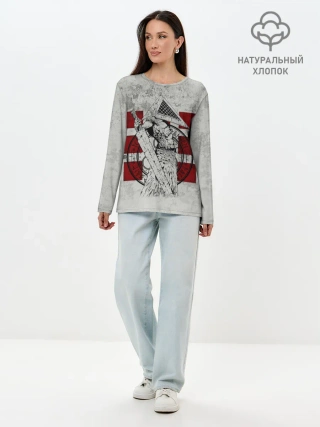 Лонгслив женский. Хлопок / SILENT HILL