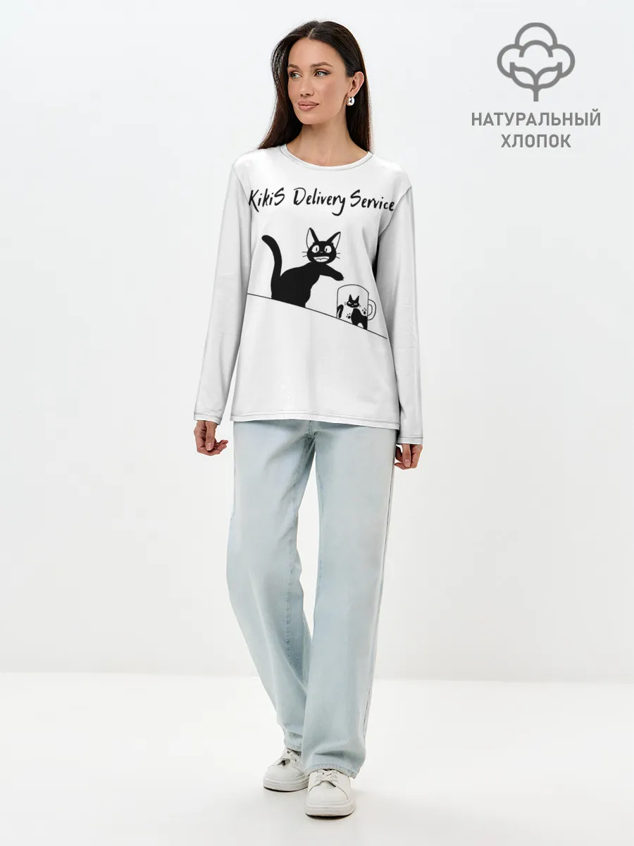 Лонгслив женский. Хлопок / Kikis Delivery Service