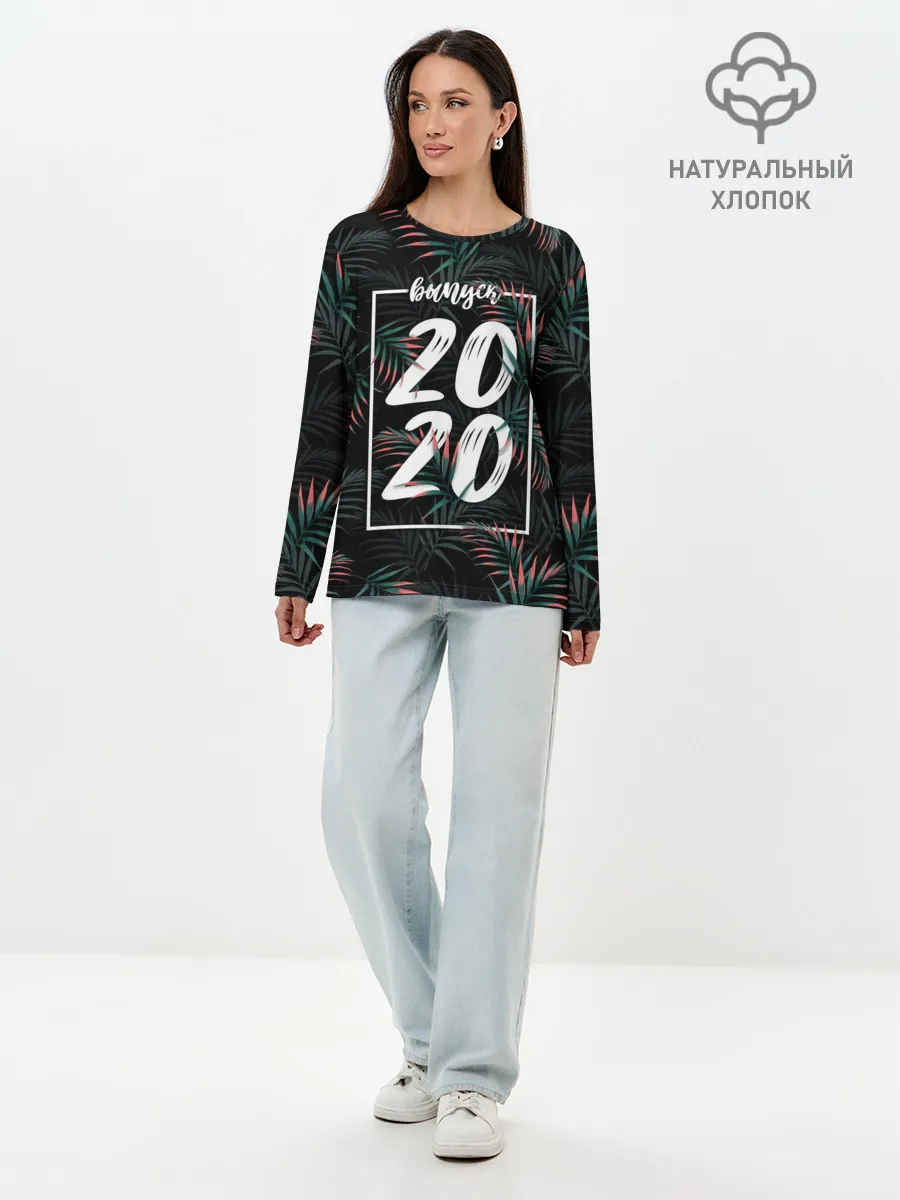 Лонгслив женский. Хлопок / Выпуск 2020