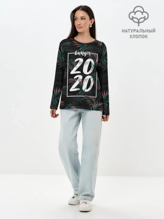 Лонгслив женский. Хлопок / Выпуск 2020