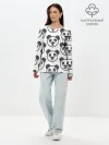 Лонгслив женский. Хлопок / panda
