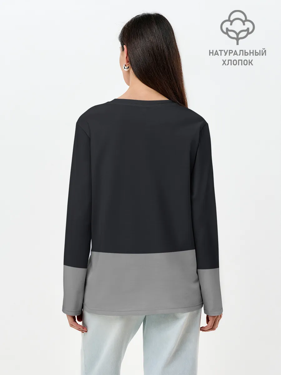 Лонгслив женский. Хлопок / Бездомный бог. Ято