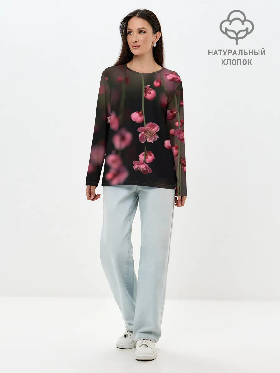 Лонгслив женский. Хлопок / Весна 2020.
