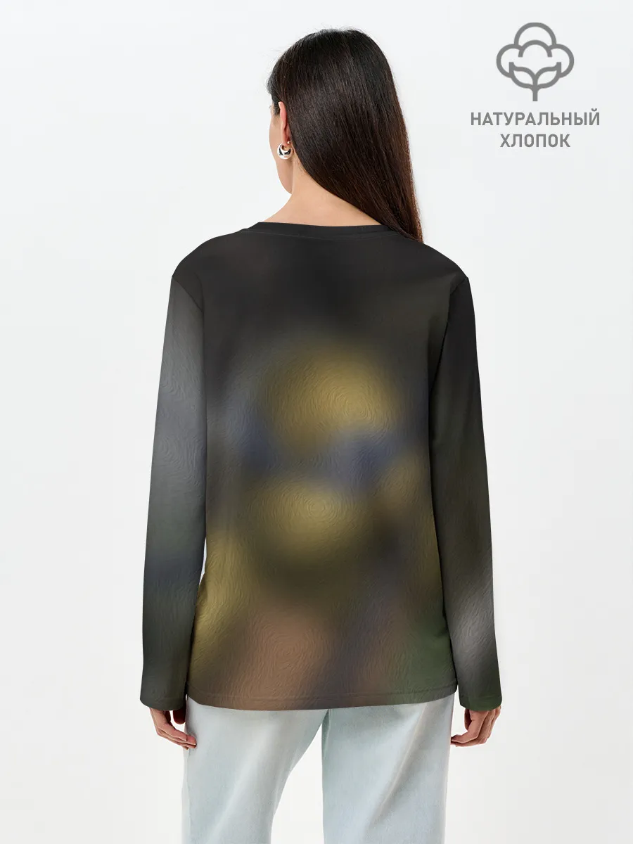 Лонгслив женский. Хлопок / ЛЕОНАРДО