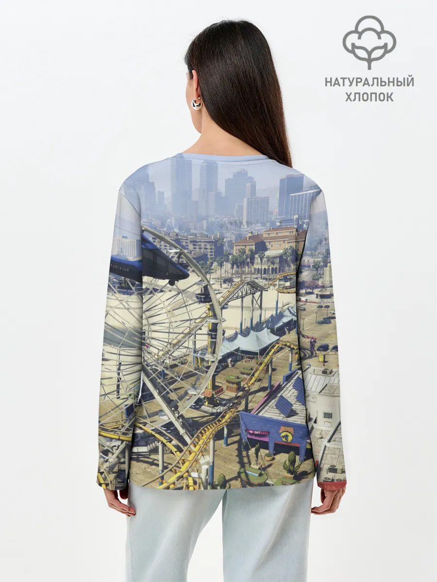 Лонгслив женский. Хлопок / GTA Online