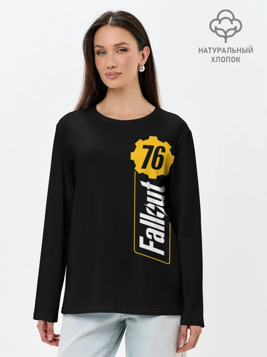 Лонгслив женский. Хлопок / FALLOUT_76.