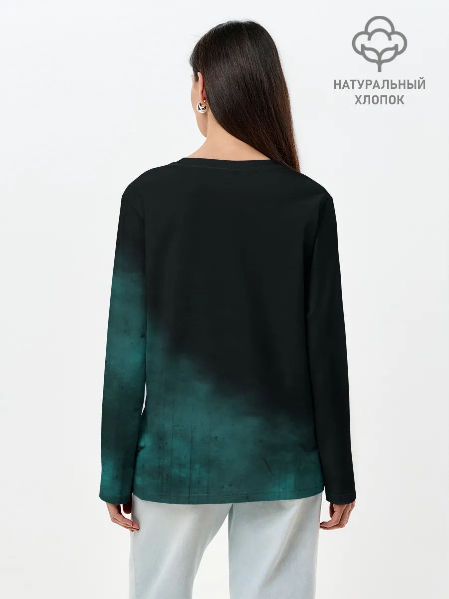 Лонгслив женский. Хлопок / Biohazard