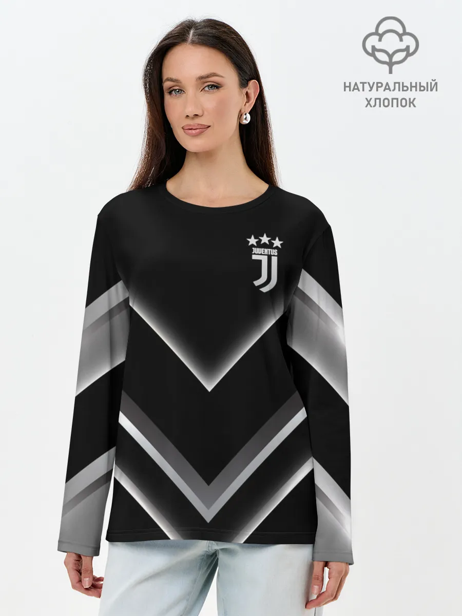 Лонгслив женский. Хлопок / Juventus F.C.