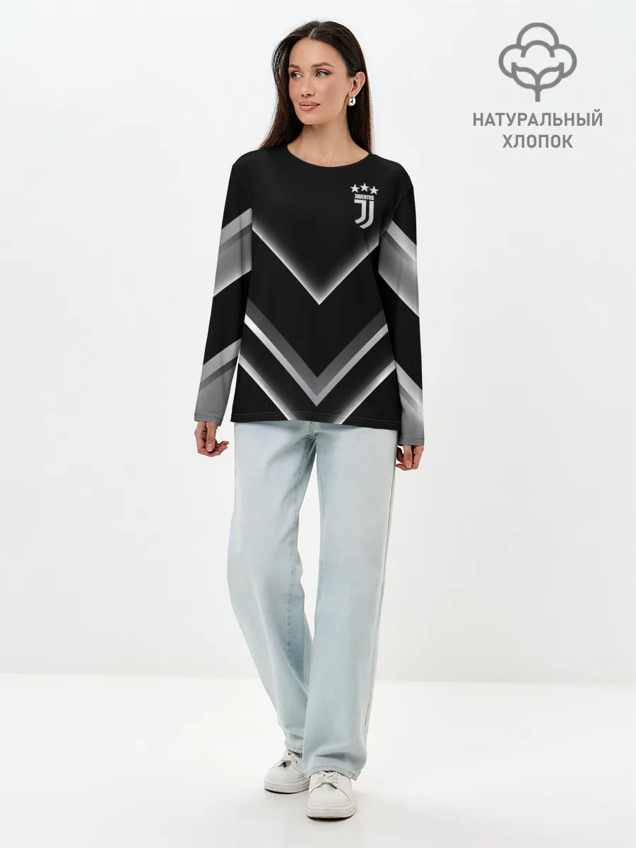 Лонгслив женский. Хлопок / Juventus F.C.
