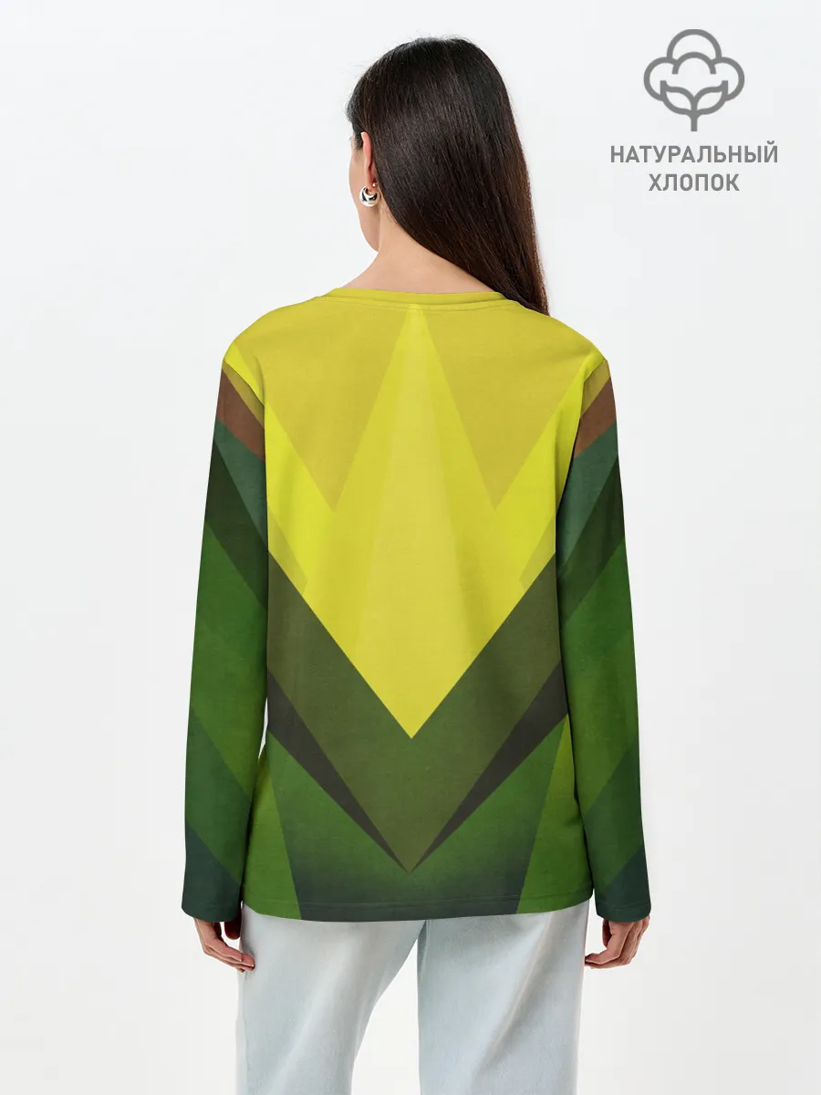 Лонгслив женский. Хлопок / Proud Like a God