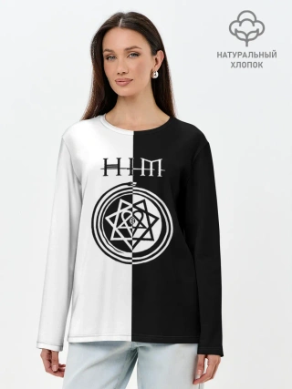 Лонгслив женский. Хлопок / HIM