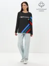 Лонгслив женский. Хлопок / BMW POWER CARBON