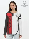 Лонгслив женский. Хлопок / Toyota Driver team