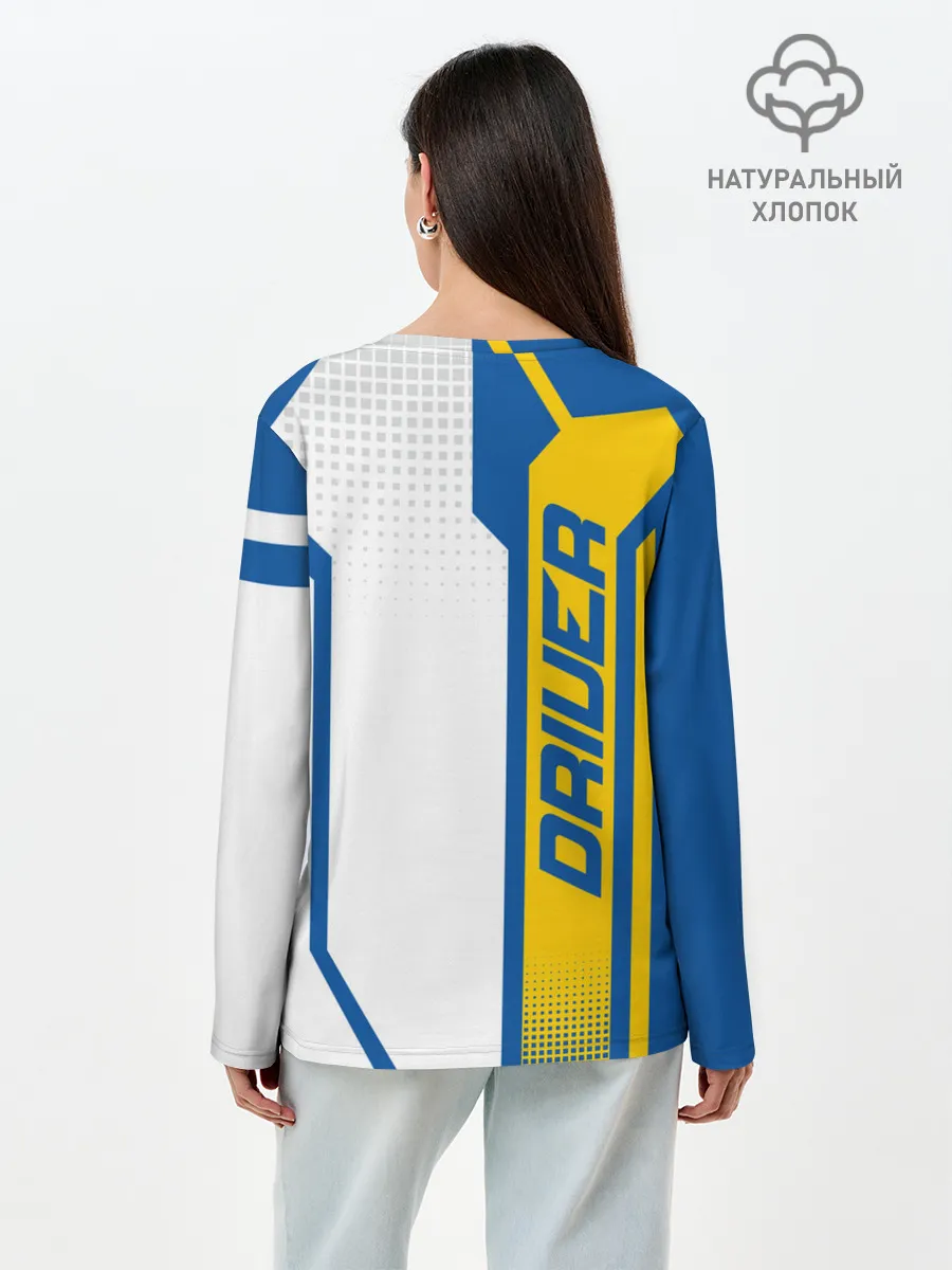Лонгслив женский. Хлопок / Subaru Driver team