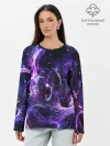 Лонгслив женский. Хлопок / SPACE STARS | КОСМОС ЗВЁЗДЫ