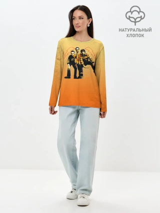 Лонгслив женский. Хлопок / The Big Bang Theory Guys