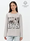 Лонгслив женский. Хлопок / BTS