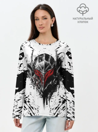Лонгслив женский. Хлопок / BERSERK tattoo