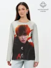 Лонгслив женский. Хлопок / BTS