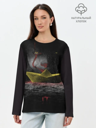 Лонгслив женский. Хлопок / Youll Float Too