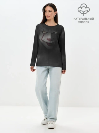 Лонгслив женский. Хлопок / Pennywise