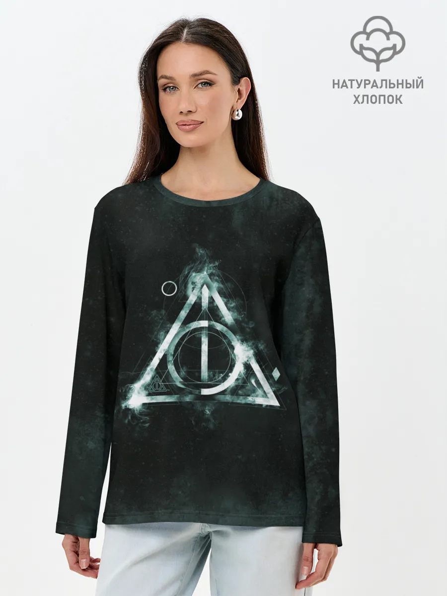 Лонгслив женский. Хлопок / Гарри Поттер