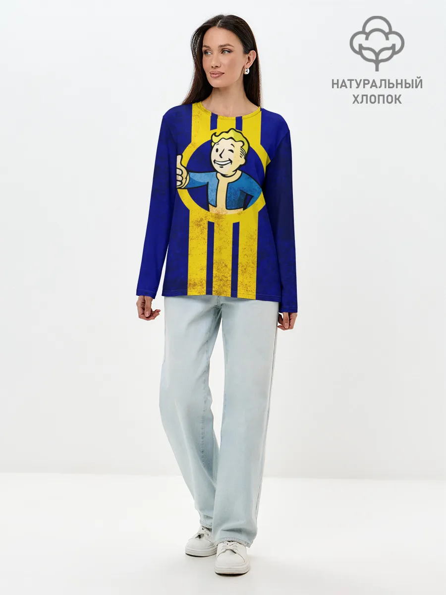 Лонгслив женский. Хлопок / FALLOUT [4]