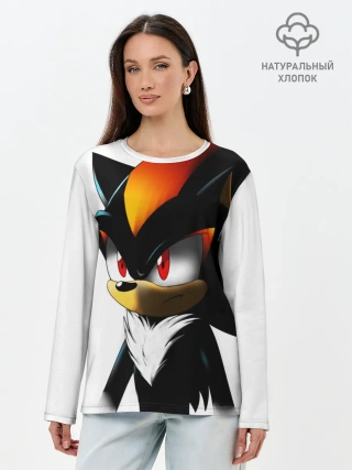 Лонгслив женский. Хлопок / SHADOW