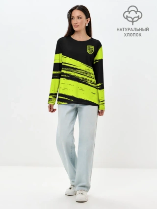 Лонгслив женский. Хлопок / Porsche