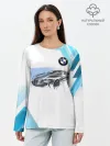 Лонгслив женский. Хлопок / BMW