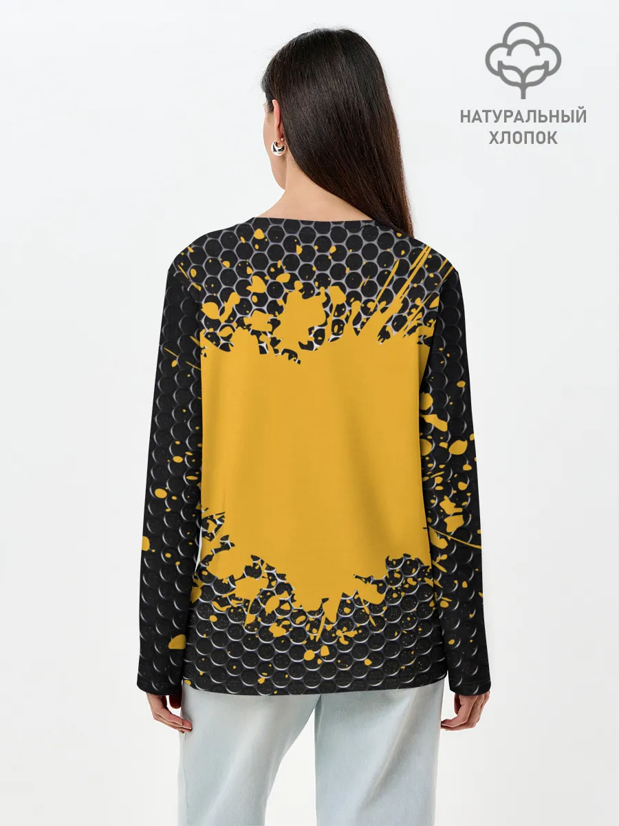 Лонгслив женский. Хлопок / mercedes