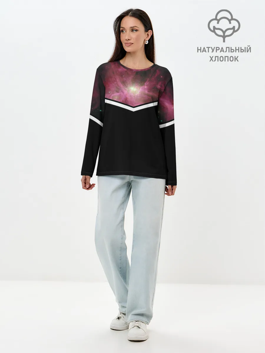 Лонгслив женский. Хлопок / The Sword of Orion