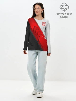 Лонгслив женский. Хлопок / Porsche