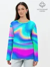 Лонгслив женский. Хлопок / ГРАДИЕНТ