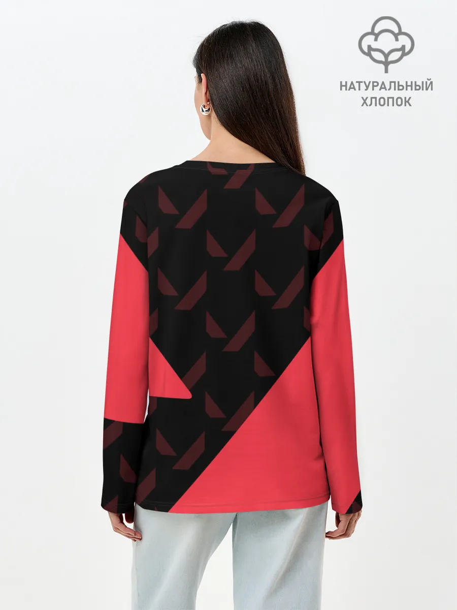 Лонгслив женский. Хлопок / VALORANT