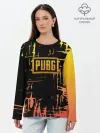 Лонгслив женский. Хлопок / PUBG