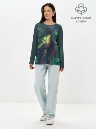 Лонгслив женский. Хлопок / Вэй Усянь