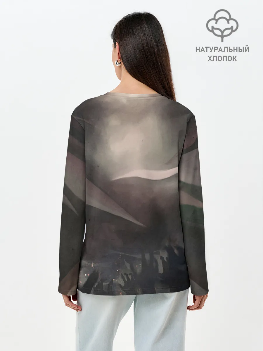 Лонгслив женский. Хлопок / Вэй Ин