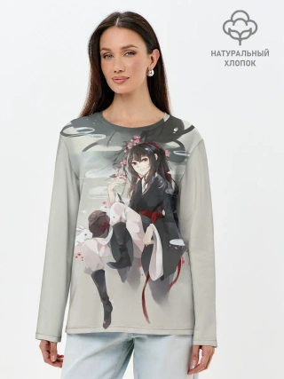 Лонгслив женский. Хлопок / Вэй Усянь