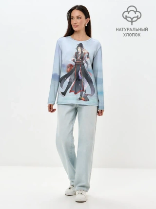 Лонгслив женский. Хлопок / Wei Ying