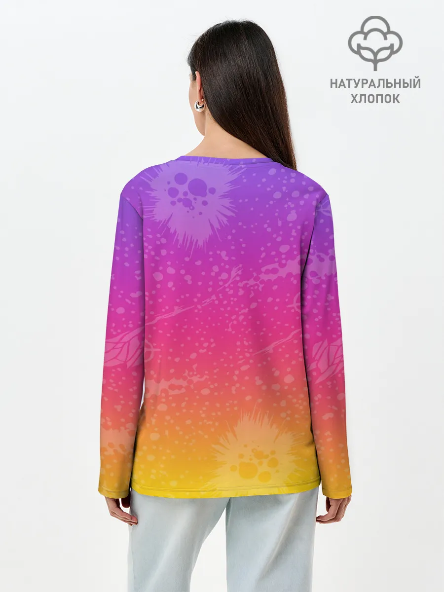 Лонгслив женский. Хлопок / TRAVIS SCOTT+FORTNITE