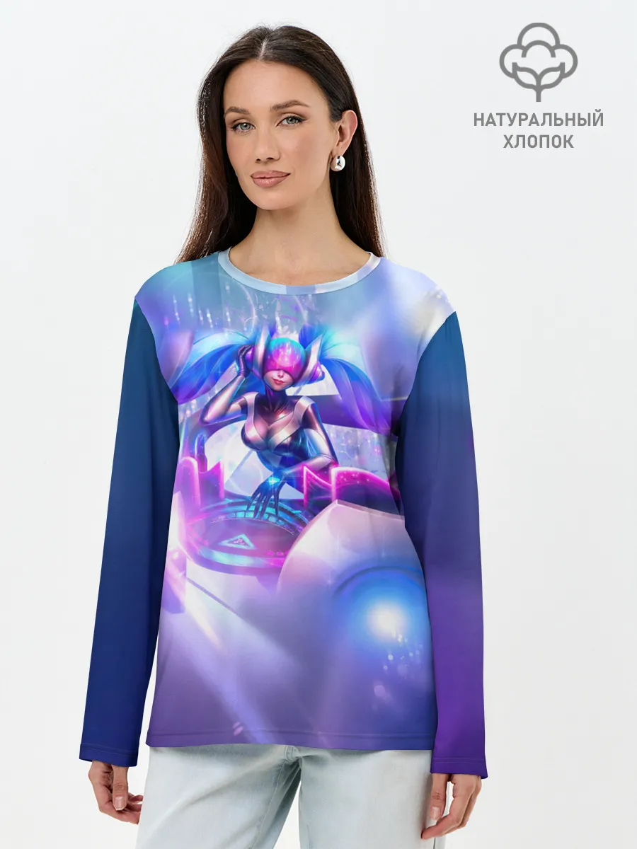 Лонгслив женский. Хлопок / League of legends