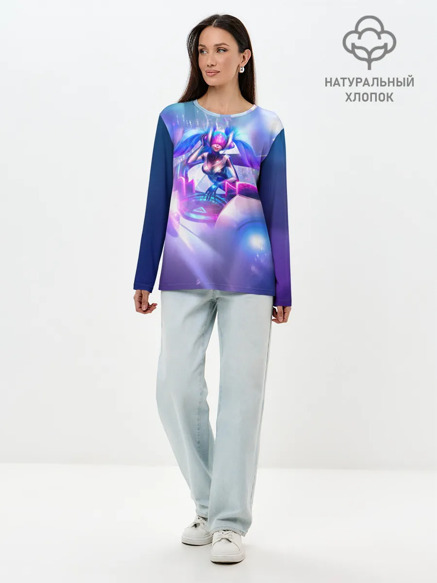 Лонгслив женский. Хлопок / League of legends