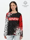 Лонгслив женский. Хлопок / SENPAI